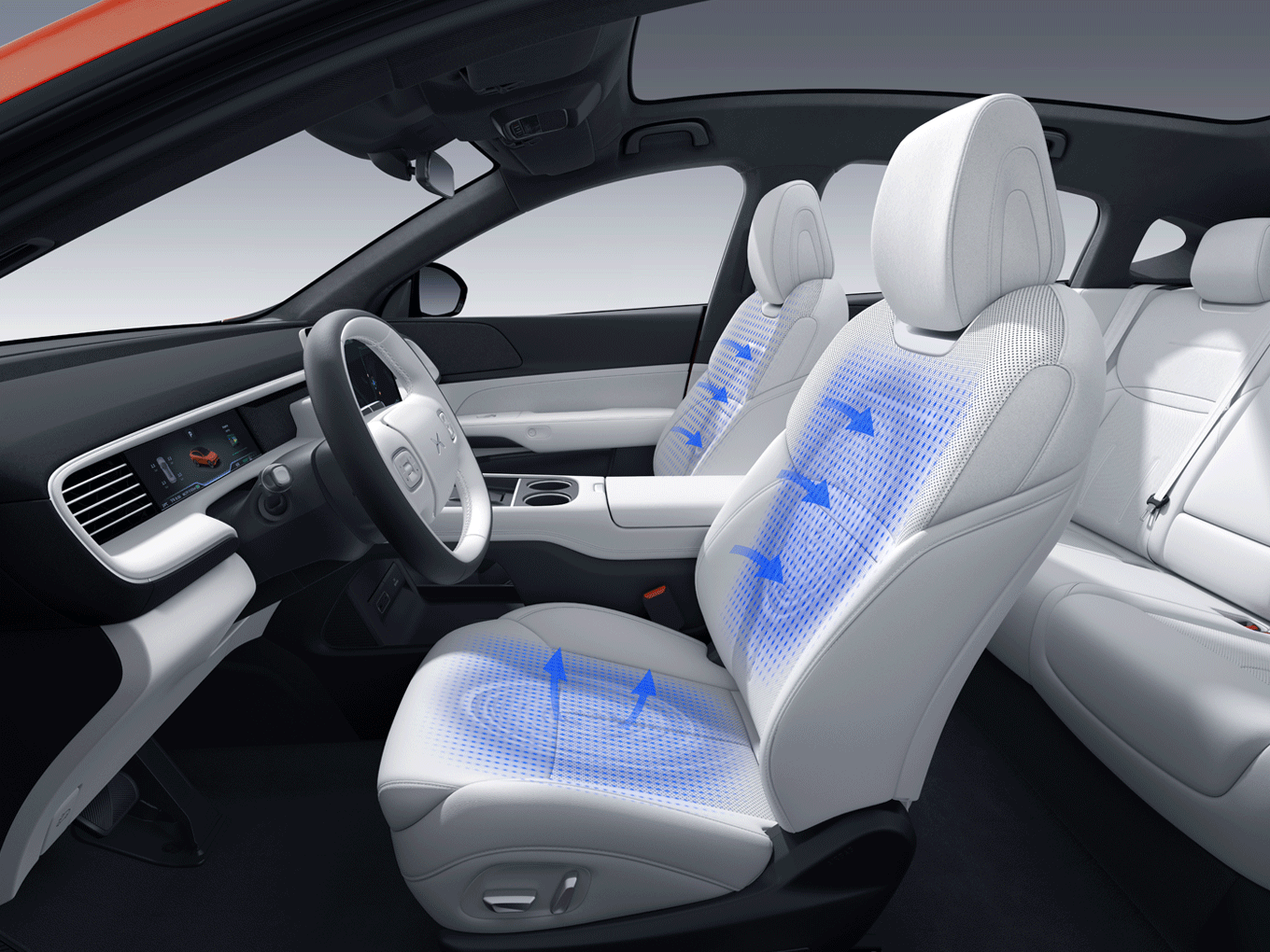 Asientos de confort envolventes